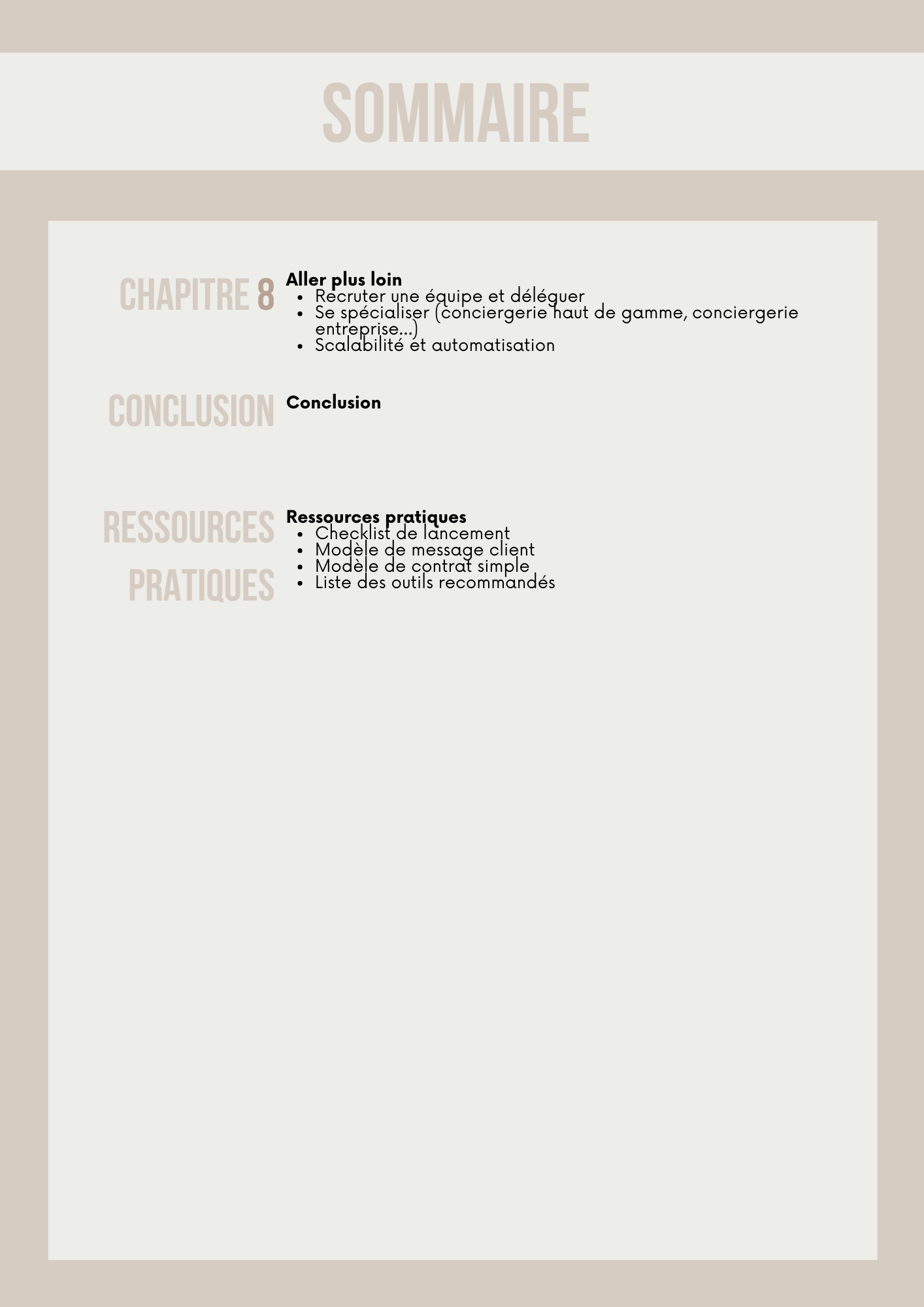 Lancer sa conciergerie en 30 jours