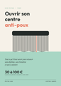 Couverture du guide Ouvrir son centre anti-poux, peigne stylisé sur fond beige et vert menthe